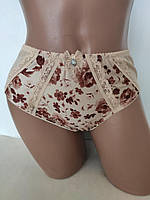 Жіночі труси сліпи мікрофібра з мереживом TM Lanny mode бежеві