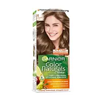 Стійка крем-фарба для волосся Garnier Color Naturals з п'ятьма оліями, 6 Лісовий горіх, 110 мл