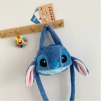 Стич Stitch Lilo & Stitch Лило и Стич Дисней детская мультяшная сумка, плюшевая сумка, детский плюшевый рюкзак