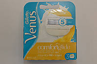 Оригинальные кассеты Gillette Venus 5 Olay 3 шт. картриджи, лезвия для бритья