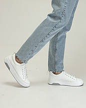 Кросівки жіночі Kento 15122 36 білі шкіра, фото 3