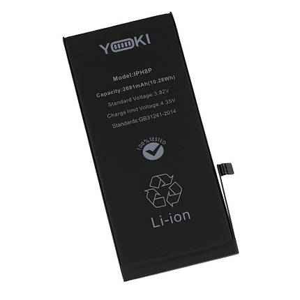 Високоякісний акумулятор Yoki Li-ion 2691 mAh для Apple iPhone 8 Plus, фото 2
