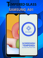 Защитное стекло для Samsung A01 , Самсунг А01 ( Premium Tempered 6D Glass )