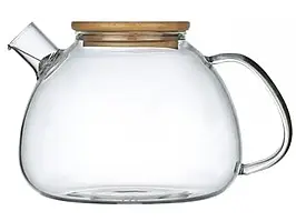 Заварник для чаю з боросилікатного скла Ardesto 1500 мл (3015-GBI)