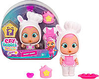 Игровой набор с куклой Cry Babies Magic Tears Stars Talent Babies, Coney Кони - шеф-повар (916159)