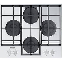 Варочная поверхность газовая Hotpoint HAGS61FWH