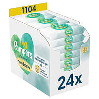 Салфетки влажные детские Pampers Harmonie New Baby 24*46шт