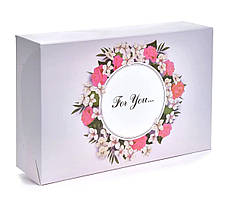 Коробка кондитерська для зефіру For you 3 шт. (22,5*15*6) см