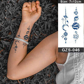 Juice Флеш тату. 12*7 см. Тимчасова, перекладна.