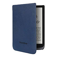 Оригинальная обложка чехол PocketBook Shell Cover для PocketBook 740 InkPad Color (Темно-синий)