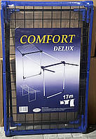 Сушарка підлогова для одягу Comfort 17F "Delux" 17м чорно-синя