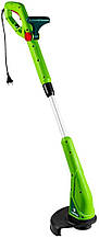 Verto Тример садовий, електричний, 350 Вт, 25 см, 93 дБ, телескопічна ручка, 2.2кг
