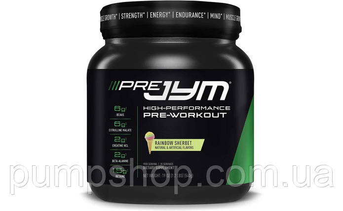 (уцінка термін по 5.24) Передтренувальний комплекс JYM Supplement Science Pre JYM 520 г (20 порц.), фото 1