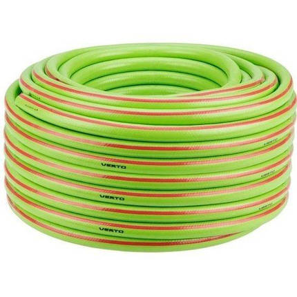 Verto Шланг садовий Professional, 3/4", 50м, 3 шари, до 25бар, -10…+45°C, фото 1