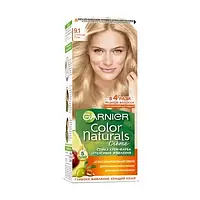 Стійка крем-фарба для волосся Garnier Color Naturals з п'ятьма оліями, 9.1 Сонячний пляж, 110 мл