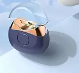 Електро машинка для стриження нігтів 7*6.5CM синя, фото 5