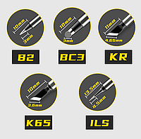 Комплект жал для паяльника Fnirsi HS-01, GVDA GD300, T85, T65, RGS65