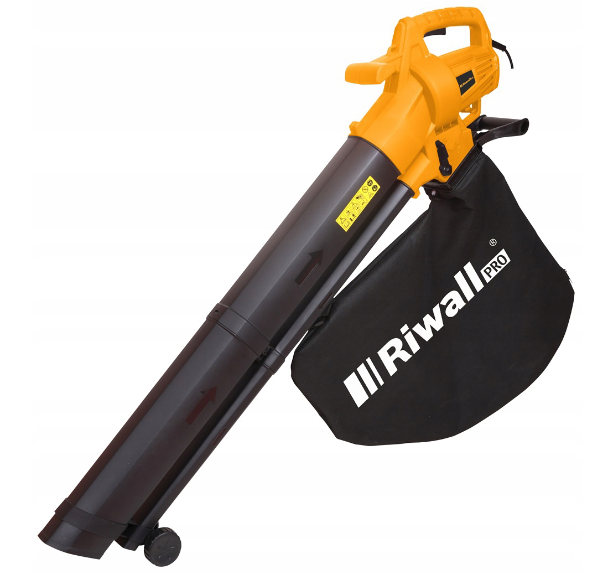 Електрична листова повітродувка-пилосос Riwall 45L 3000 W 4км 5 кг, фото 1