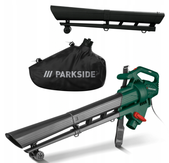 Електрична повітродувка Листовий пилосос Parkside 3in1