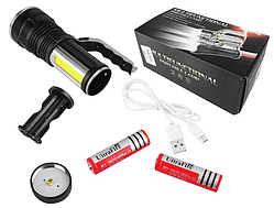 Портативна світлодіодна лампа SOS Zoom QL-268 туристичний