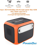 Портативний сонячний генератор PowerOak Bluetti PS6S/AC50s 500Wh solar AC/DC змінного/тривалого струму, фото 5