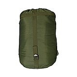 Тактичний спальний мішок Sleeping bag Moraine Olive спальник у компресійному чохлі, фото 5