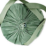 Тактичний спальний мішок Sleeping bag Moraine Olive спальник у компресійному чохлі, фото 8