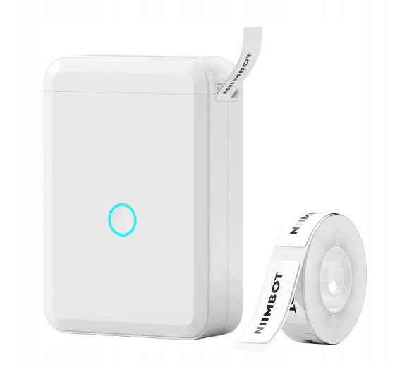 Термопринтер етикеток бездротовий Niimbot D110 Bluetooth білий