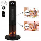 Керамічний електронагрівач Carruzzo Heater-2023 потужністю 2000 Вт, фото 4