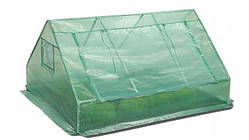 Міні-теплиця садовий тунель 2,5 м ² 180 х 140 см зелений