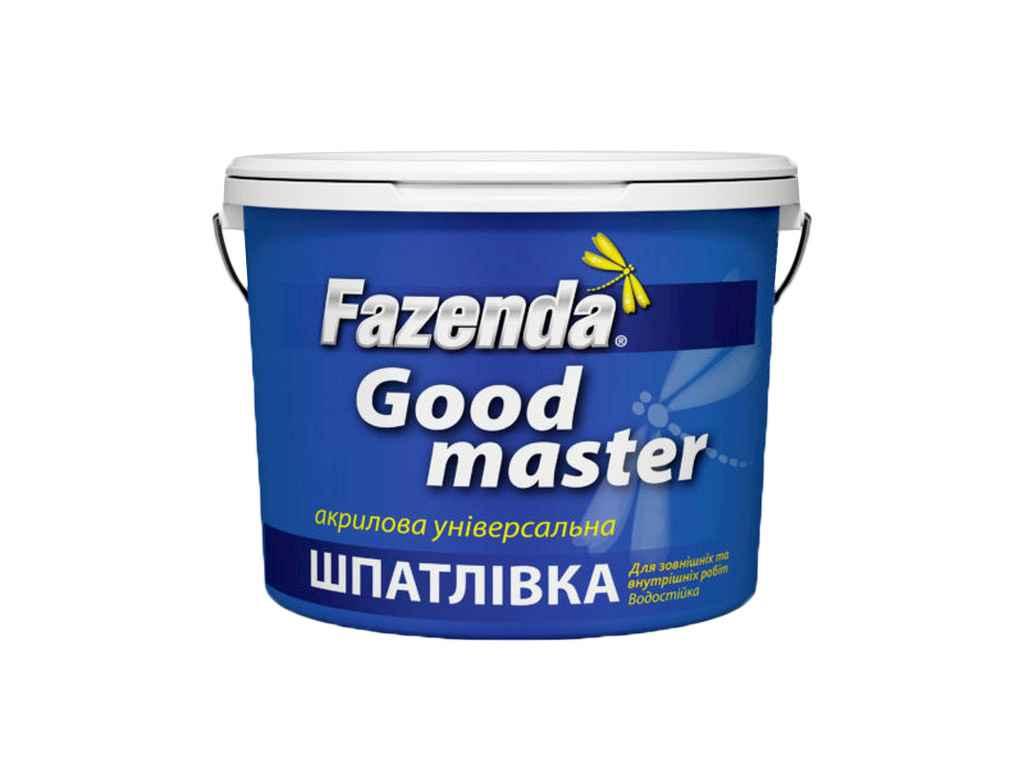 Шпаклівка 0,25кг Горіх акрилова універсальна Good Master ТМ FAZENDA