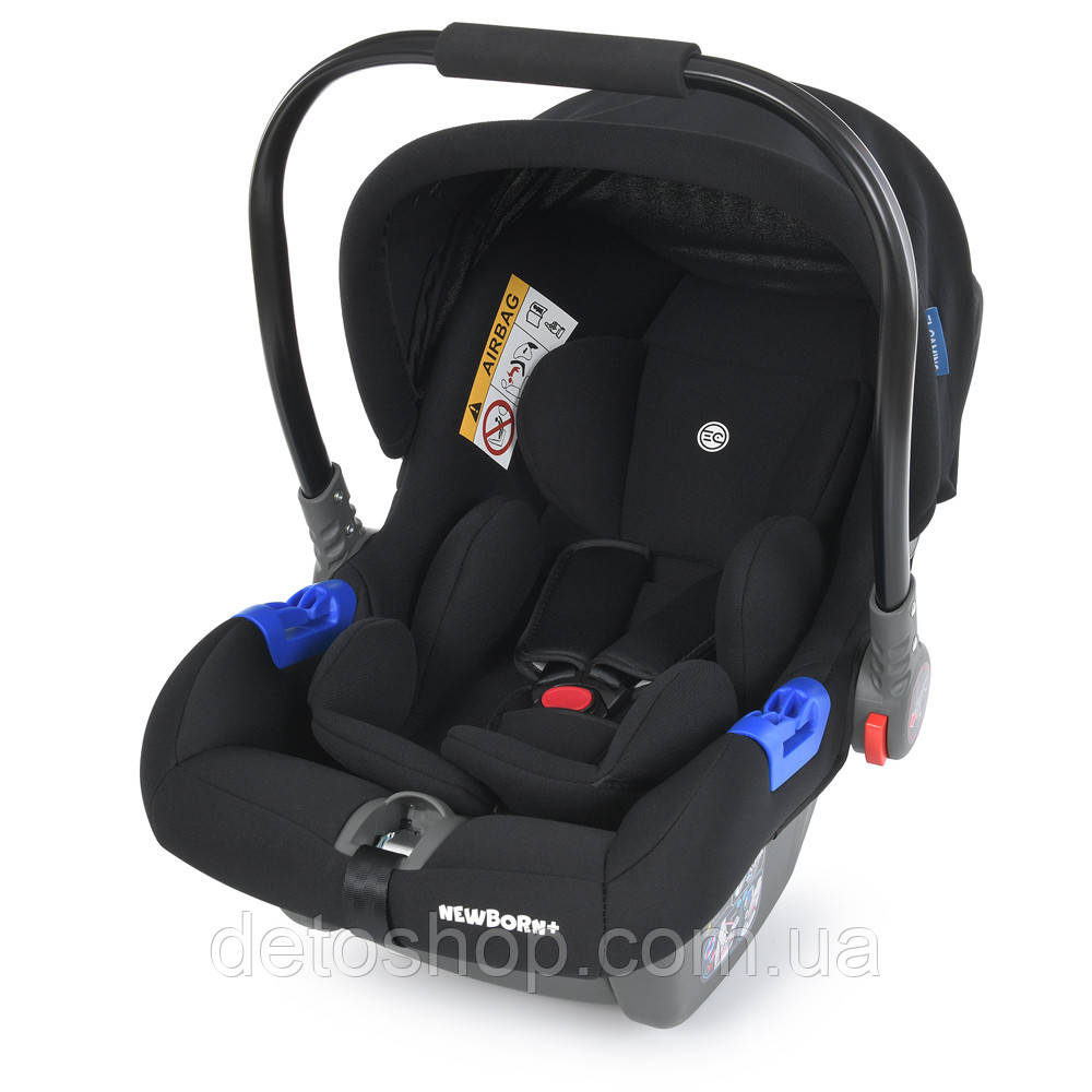 Автокрісло El Camino (0-13кг) ME 1043 NEWBORN+ (royal black) Чорний