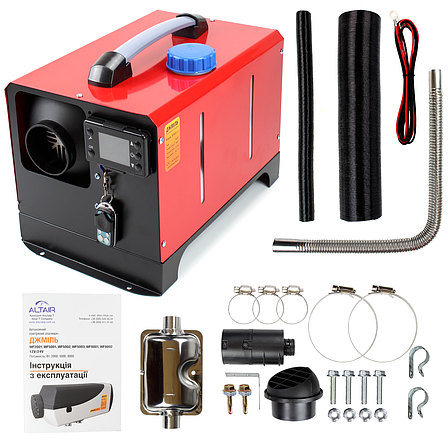 Автономка повітряна переносна Джміль Люкс WF5002, 5 кВт, 12V Kyocera, фото 1
