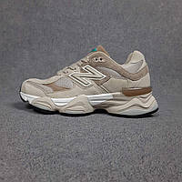 Мужские кроссовки New Balance 9060 (бежевые) демисезонные спортивные стильные кроссы 11170 Нью Беленс