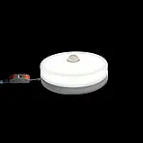 Накладний світильник із датчиком руху 24W 5000K IP33 BYR-04-24-5-IR, фото 7