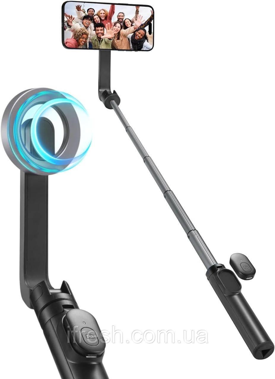 Штатив для селфі Spigen Selfie Stick Tripod Wondersnap Magsafe S570W (62 см), Black (AMP06402)