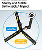 Штатив для селфі Spigen Selfie Stick Tripod Wondersnap Magsafe S570W (62 см), Black (AMP06402), фото 7