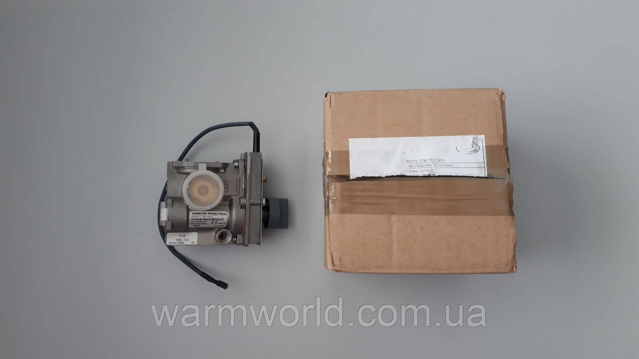 Z0373.03.12.00 Газовий клапан GW40, газова арматура колонки Termet G-19-01, 19-02, 19-03, фото 1