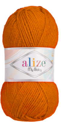 Нитки пряжа для в'язання акрилова MY BABY май Бебі ALIZE Алізе № 37