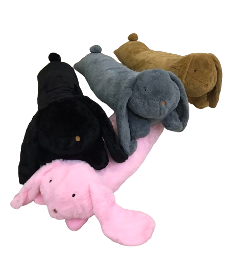 Дитяча м'яка іграшка-подушка Заєць 100 см F, фото 1