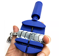 Инструмент для укорачивания браслета на часах. Съемник звеньев браслета. Регулятор длины браслета.