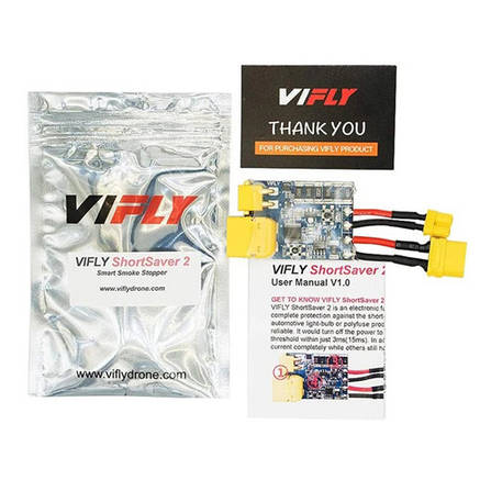 Запобіжник VIFLY ShortSaver 2 Smart Smoke Stopper FPV дрону, фото 3