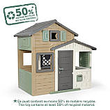 Дім Smoby Green Друзі Ево з поштовою скринькою та вікнами (810205), фото 3