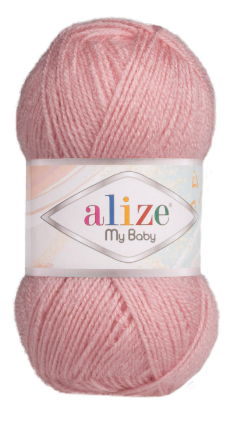 Нитки пряжа для в'язання акрилова MY BABY май Бебі ALIZE Алізе № 315