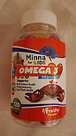 Minna Omega-3 Омега 3 Витамины для детей 120шт. Египет