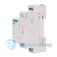 Электромагнитное реле PK-1P-230V 1xNO/NC 16А/230V AC DIN F&F