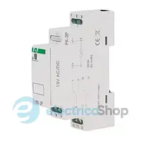 Электромагнитное реле PK-2P-12V 2xNO/NC 16А/12V AC/DC DIN F&F