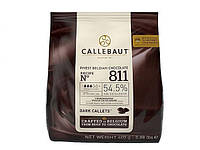 Бельгійський Чорний шоколад 54,5 Barry Callebaut 400 грамів