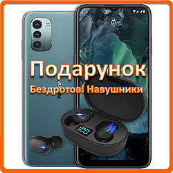 Телефон Nokia G11 (3/32GB) Ice + Подарунок Навушники