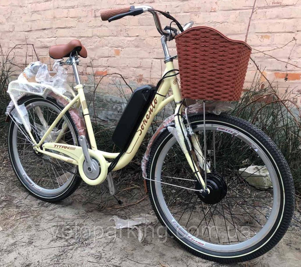 Електровелосипед міський 26 Cross дорожній жіночий